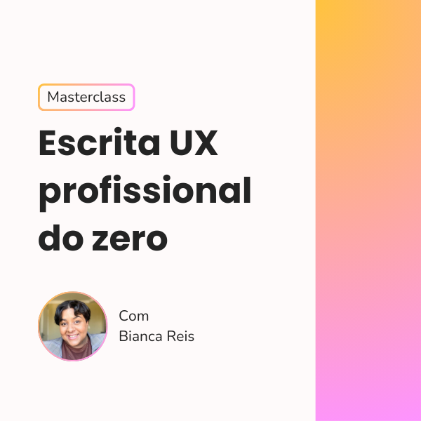 Escrita UX profissional do zero