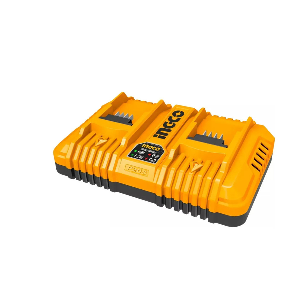 CARREGADOR DE BATERIA 20V INGCO DUPLO P20S BIVOLT FCL2034-9