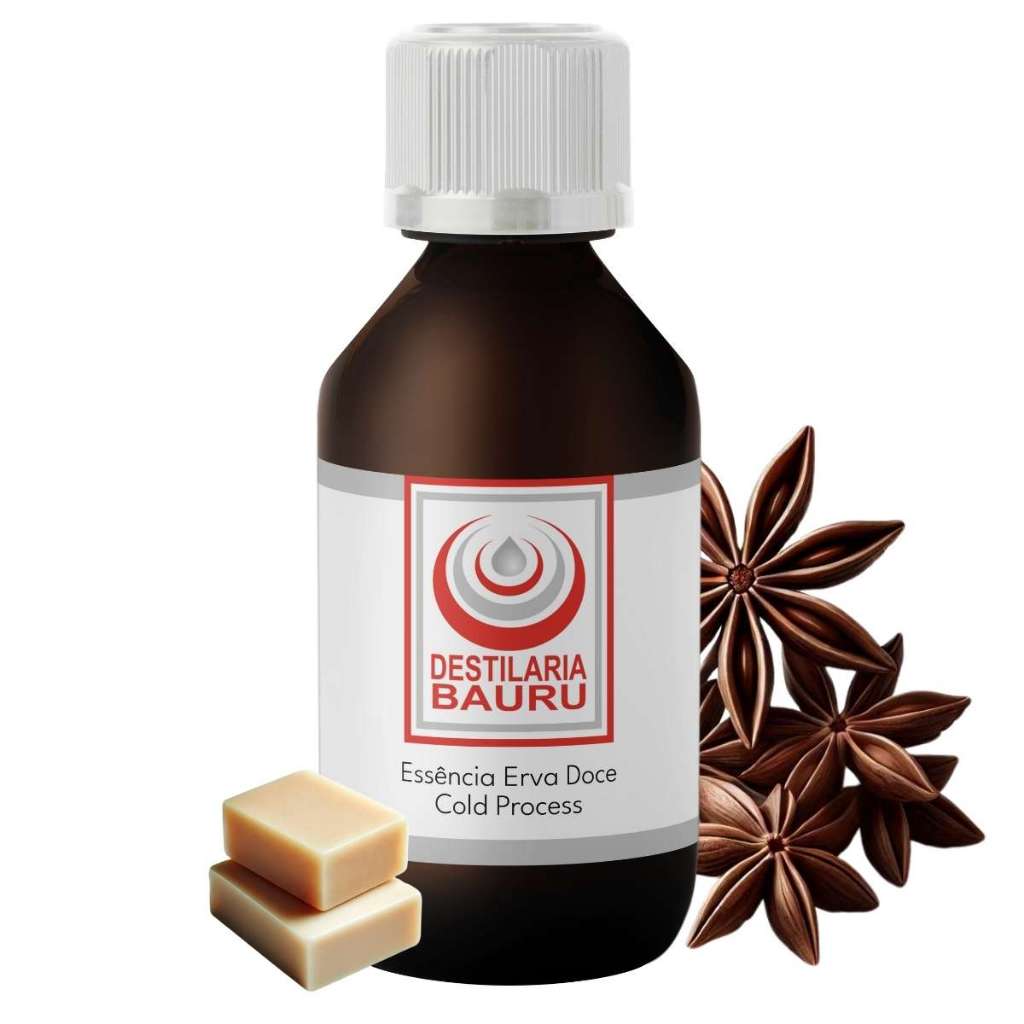 Essência Erva Doce Para Sabonetes Artesanais e Cosméticos (Cold Process)