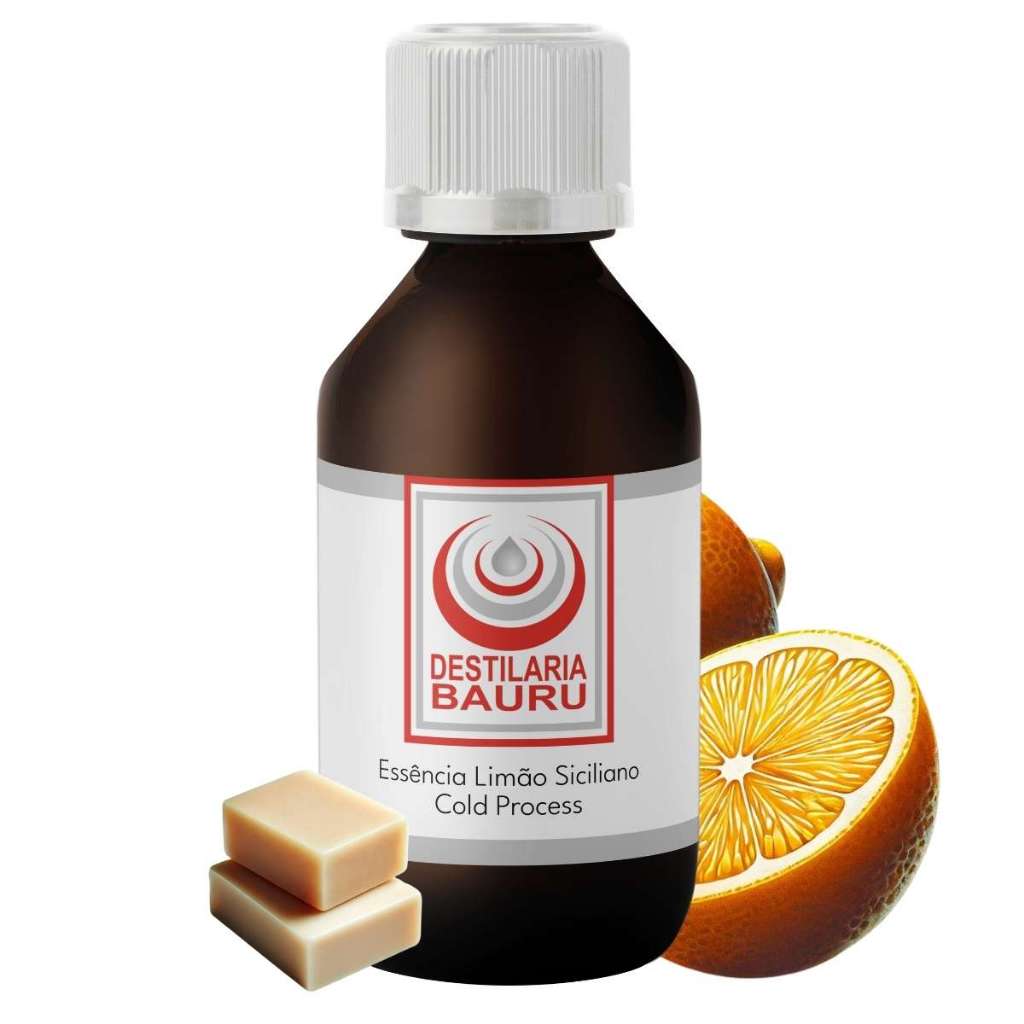 Essência Limão Siciliano (Cold Process)