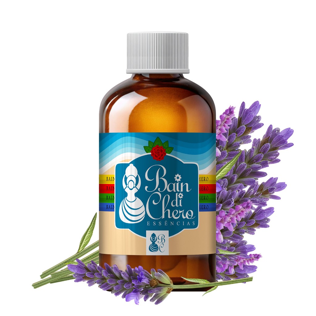 Essência Aromatizante Óleo Lipossolúvel Para Velas Aromaticas e Incensos - Lavanda Francesa 100ml