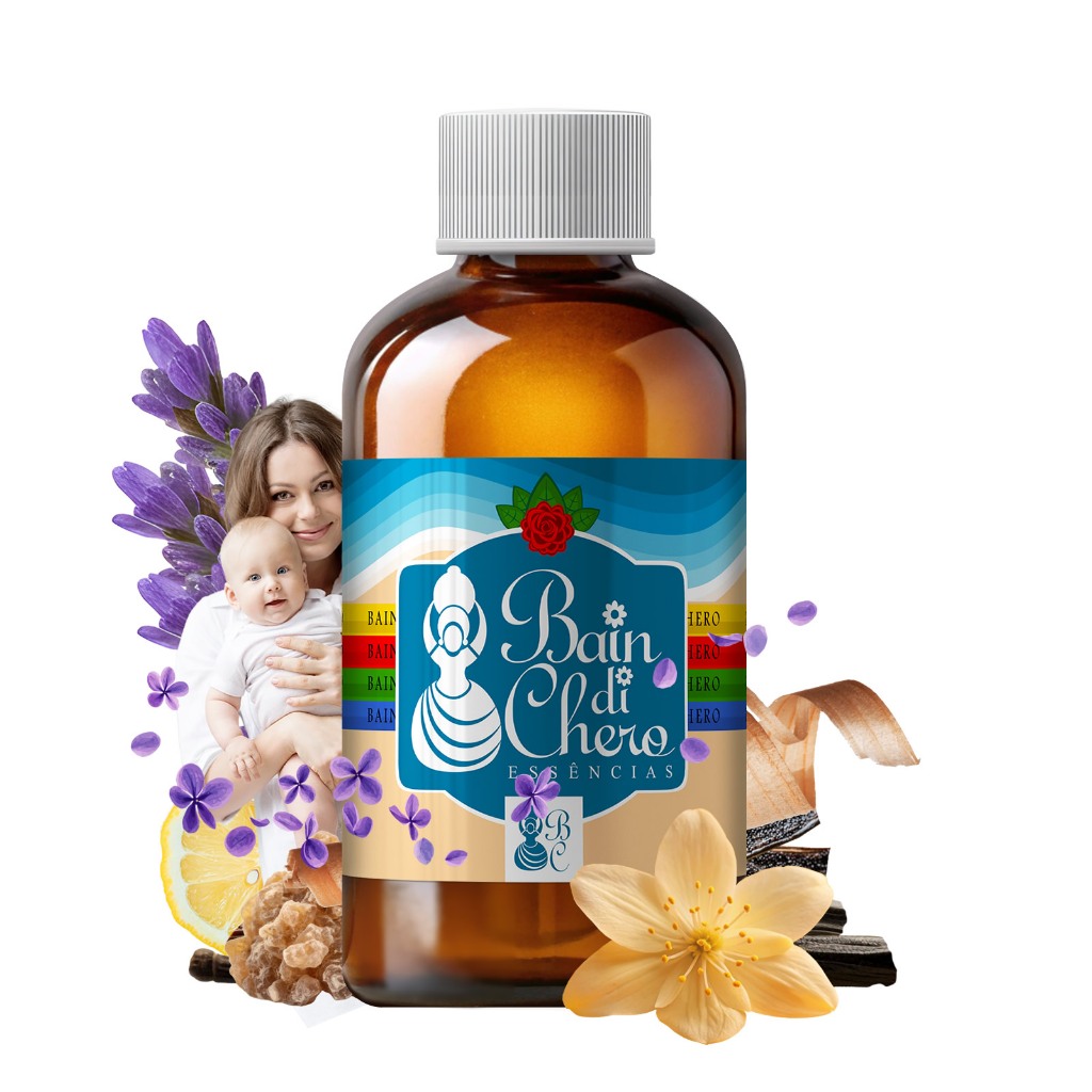 Essência Aromatizante Óleo Lipossolúvel Para Velas Aromaticas e Incensos - Mamy BB 500ml