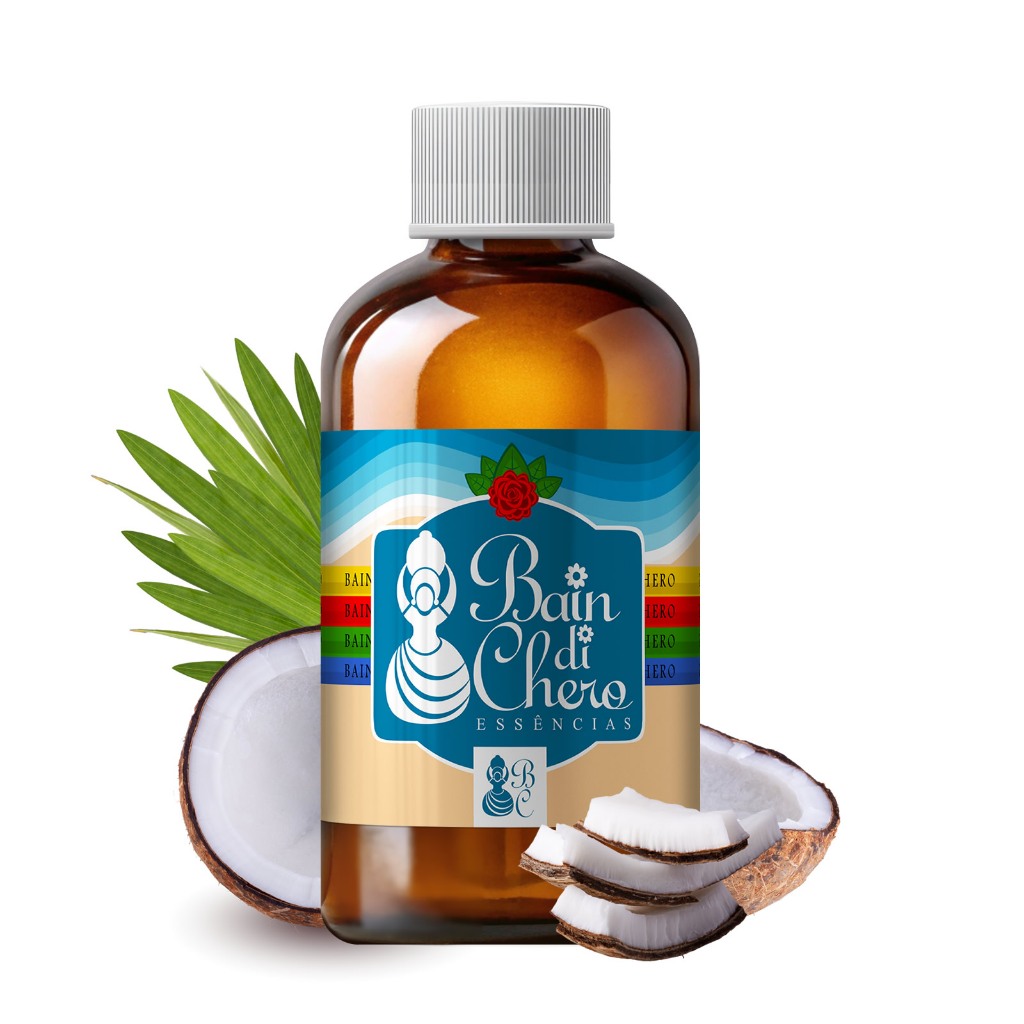 Essência Aromatizante Óleo Lipossolúvel Para Velas Aromaticas e Incensos - Coco 100ml