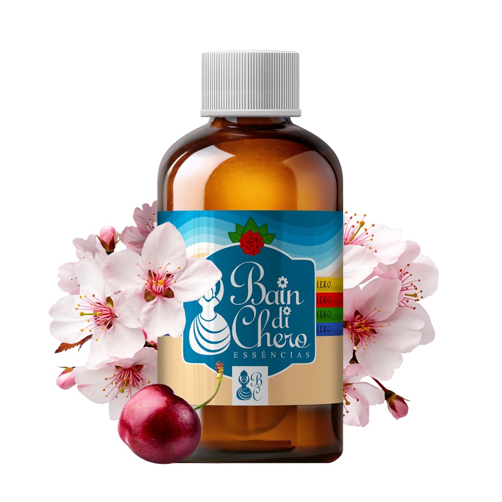 Essência Aromatizante Óleo Lipossolúvel Para Velas Aromaticas e Incensos - Flor de Cerejeira 500ml
