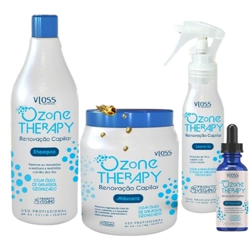 Kit Vloss Ozone Therapy 4 Produtos