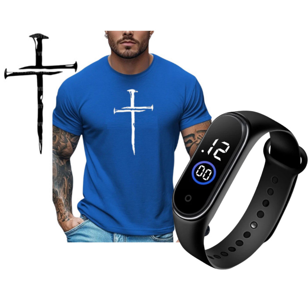 Camisetas/Camisas Básica Estampadas Unissex de Algodão de alta qualidade para seu uso diário(Esportivas, Casuais, Retrô)