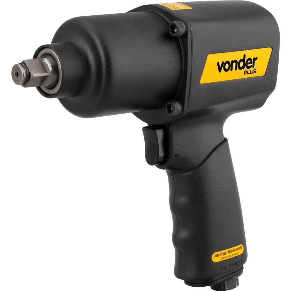Chave de Impacto Pneumática 1/2 Pol CIP 128 Vonder Plus