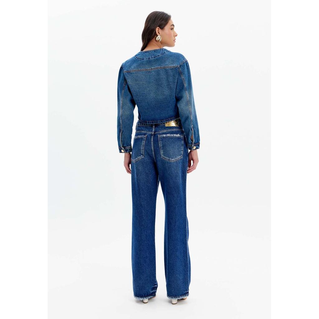 Calça Jeans Full Length Super High Lança Perfume 36 ao 44
