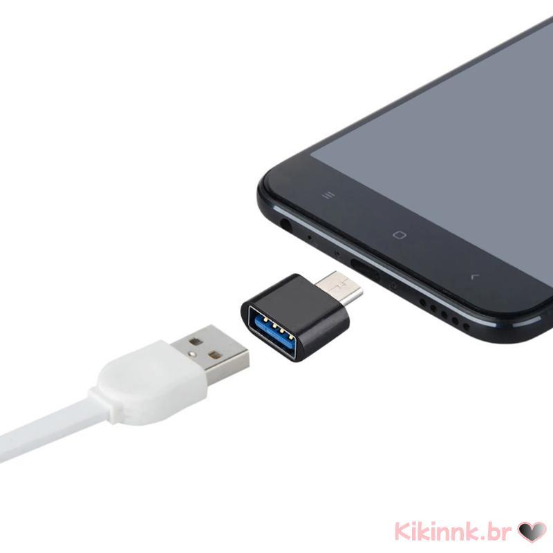 Adaptador TypeC Para USB Tablets E Telefones Celulares Transmissão Conversão Interface 1 Par