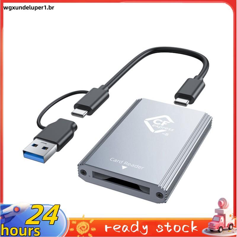 Leitor De Cartão CFE-B TypeC 3.2 Interface CFexpress Card Universal Para Telefones Celulares E Computadores