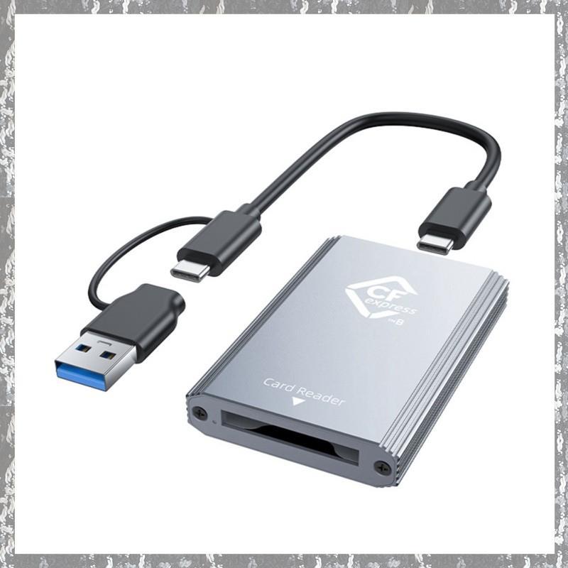 [Tnar] Leitor De Cartão CFE-B TypeC 3.2 Interface CFexpress Card Universal Para Telefones Celulares E Computadores