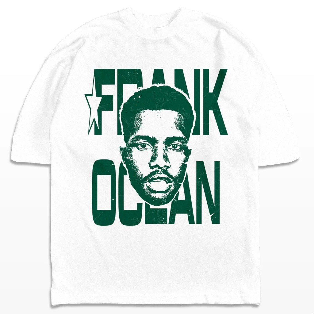 Camiseta Frank Ocean Streetwear Harajuku Camisa Unissex