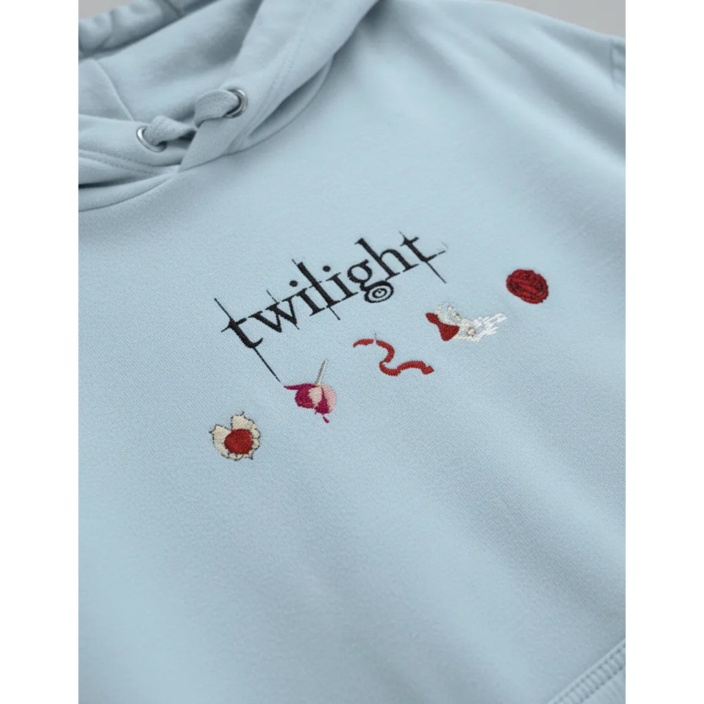 Moletom Twilight Crepúsculo Saga Bordado - Us Custom