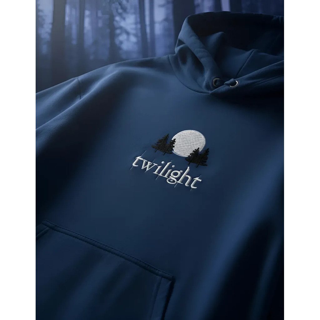 Moletom Crepúsculo Twilight Bordado - Us Custom