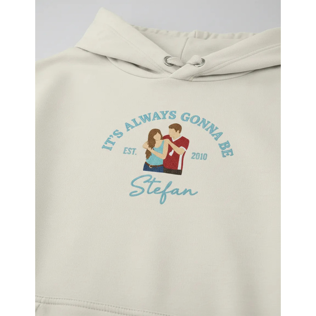 Moletom The Vampire Diaries  Stefan E Elena - Us Custom