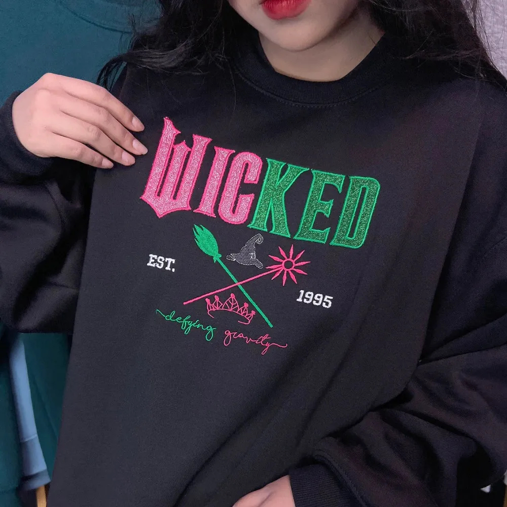 Moletom Wicked Bordado - Us Custom