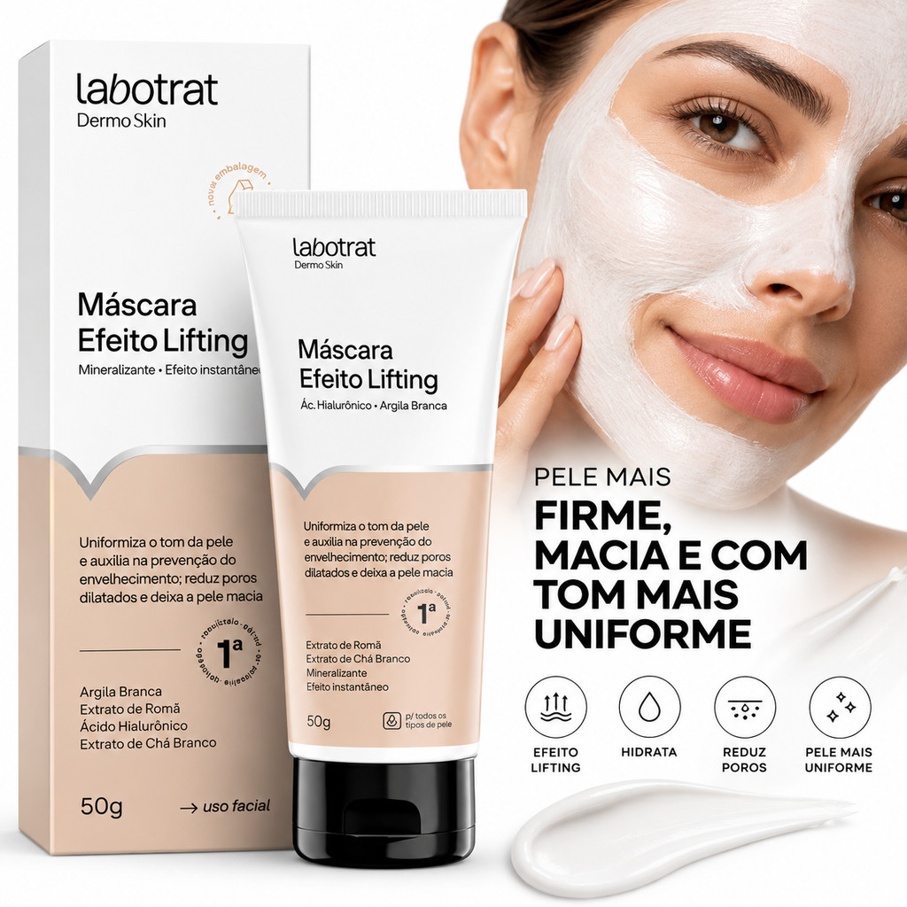 Máscara Facial Efeito Lifting 50g Dermo Skin Labotrat