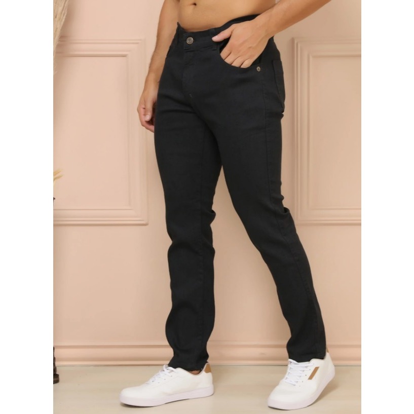 Calça Jeans Masculina Slim  – Corte Ajustado & Conforto