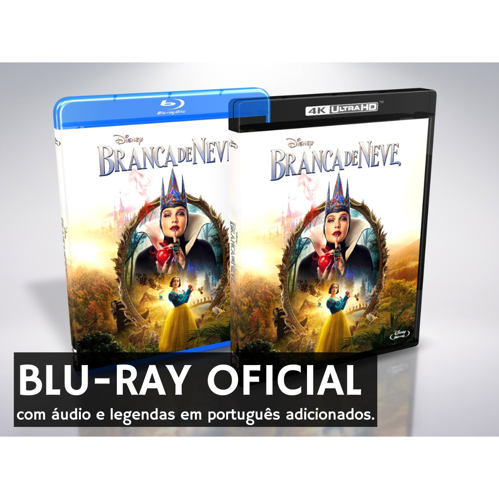 Blu-ray Oficial Branca de Neve 2025 (Custom - Com PT-BR)