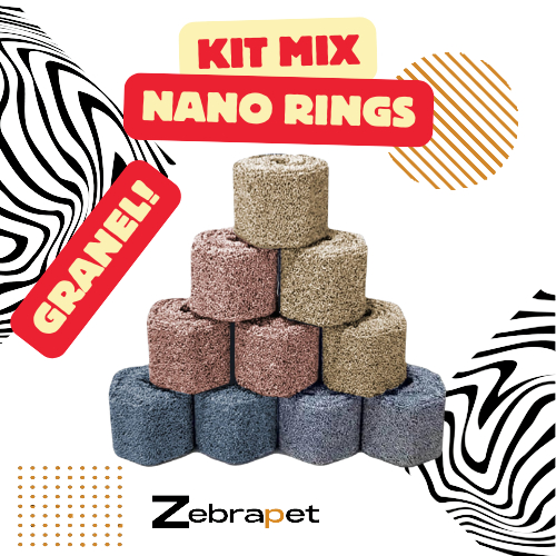 Kit Mix Nano Rings - Bacterial/High Energy/Infrared/Negative Ion
