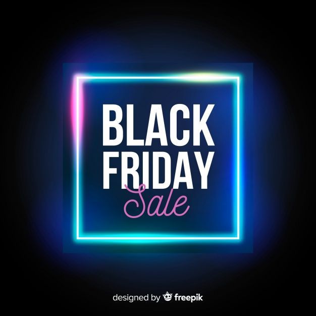 ADESIVO VITRINE I BLACK FRIDAY SALE I 1X1 METRO   VENDA MAIS JÁ