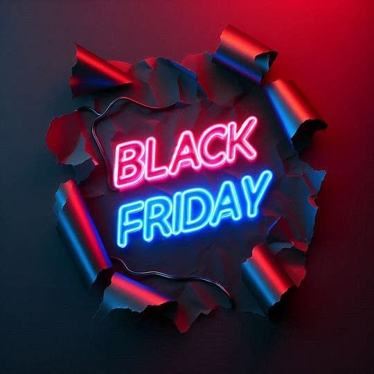 Adesivo Vitrine I Black Friday Quebrando parede I 1x1metro VENDA MAIS JÁ