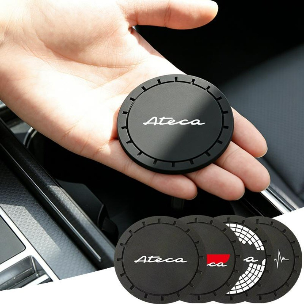 1 Peça Proteção Contra Arranhões Protetor De Porta Copo Carro Acessórios Automotivos For Seat Ateca Style FR Experience