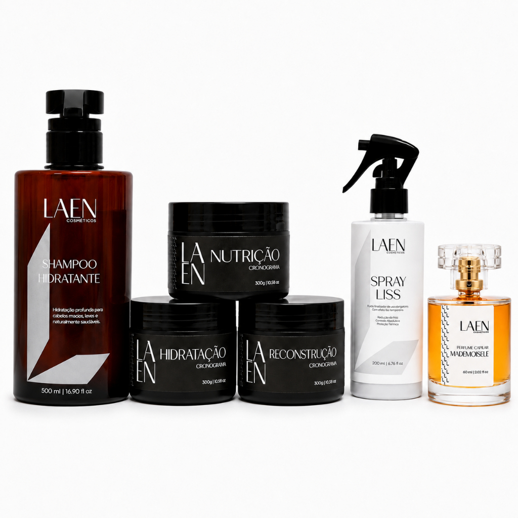 Kit Chrono System Experience Cronograma Capilar Completo 6 Produtos Tratamento Profissional