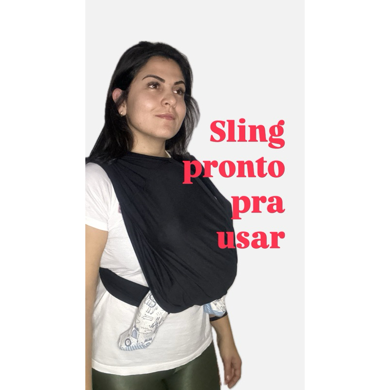 Sling Pronto DryFit +Fresco +Fácil +Confortável +Seguro