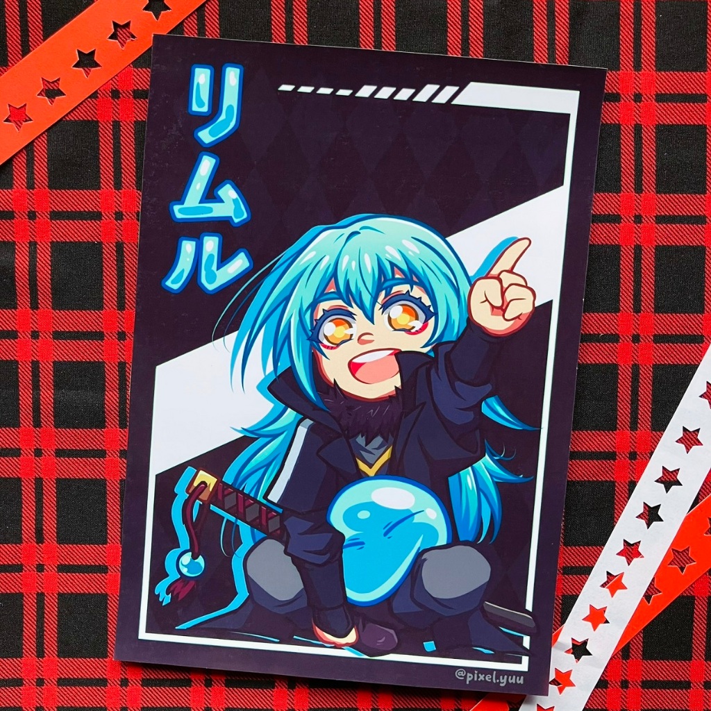 Print Rimuru - That Time I Got Reincarnated as a Slime