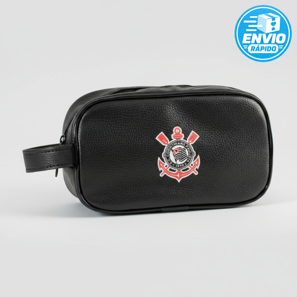 Necessaire Corinthians Oficial Licenciada Estojo Viagem