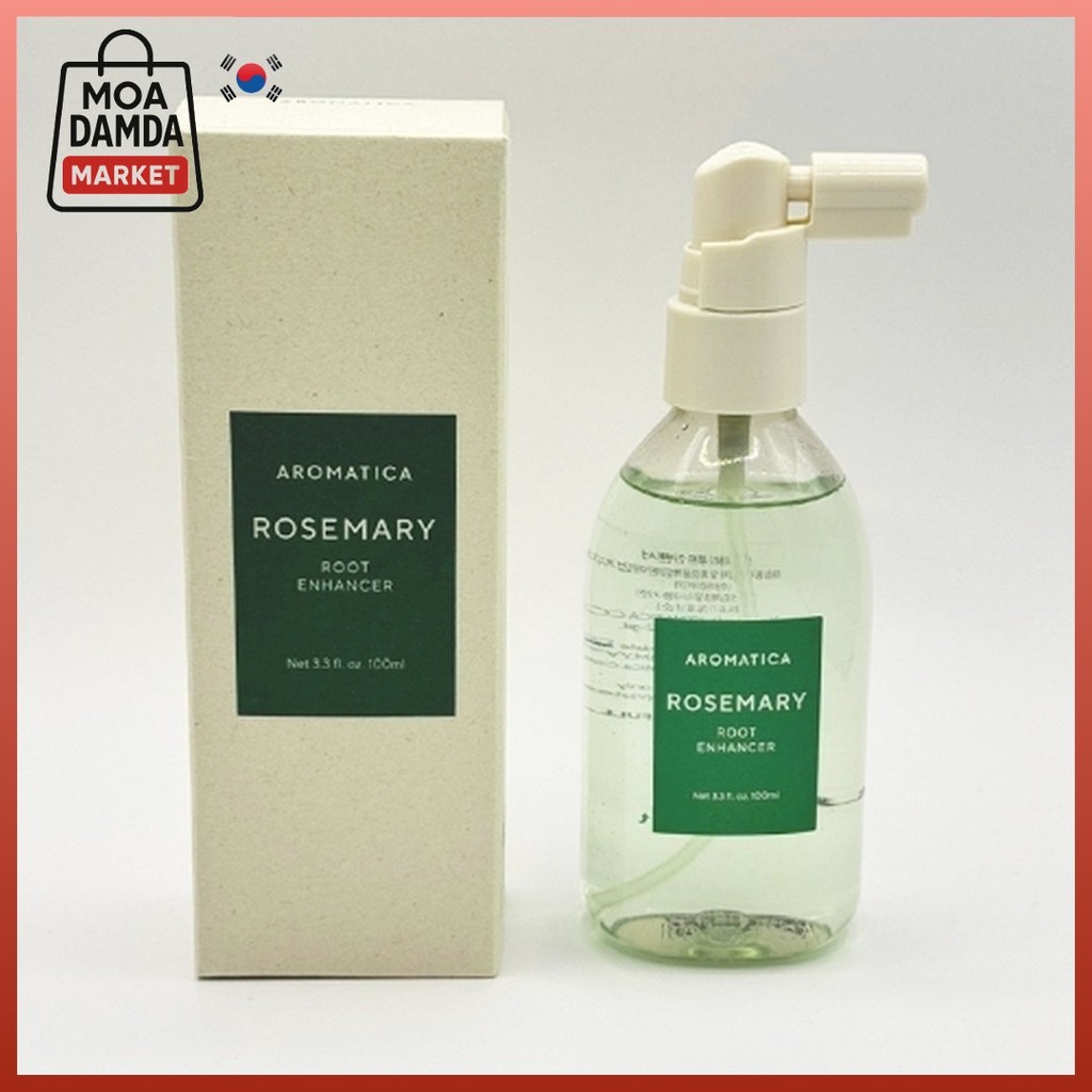 Aromatica osemary Root Enhancer 100ml-Tônico Capilar Cuidados Com O Couro Cabeludo