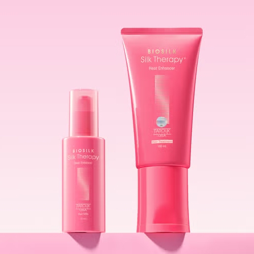 Silk Therapy Heat Enhancer Treatment 100ml , Hair Milk 35ml