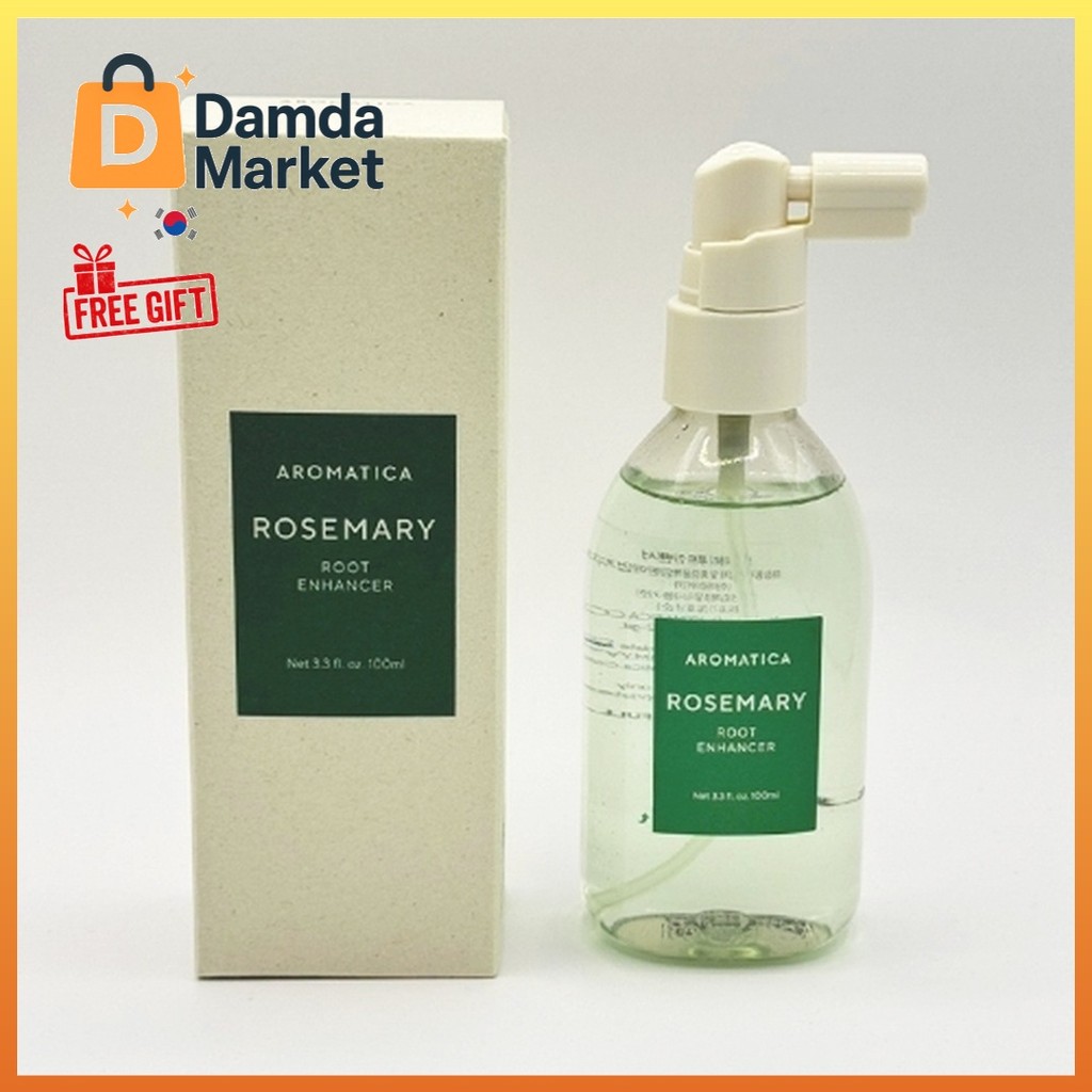 Aromatica osemary Root Enhancer 100ml-Tônico Capilar Cuidados Com O Couro Cabeludo