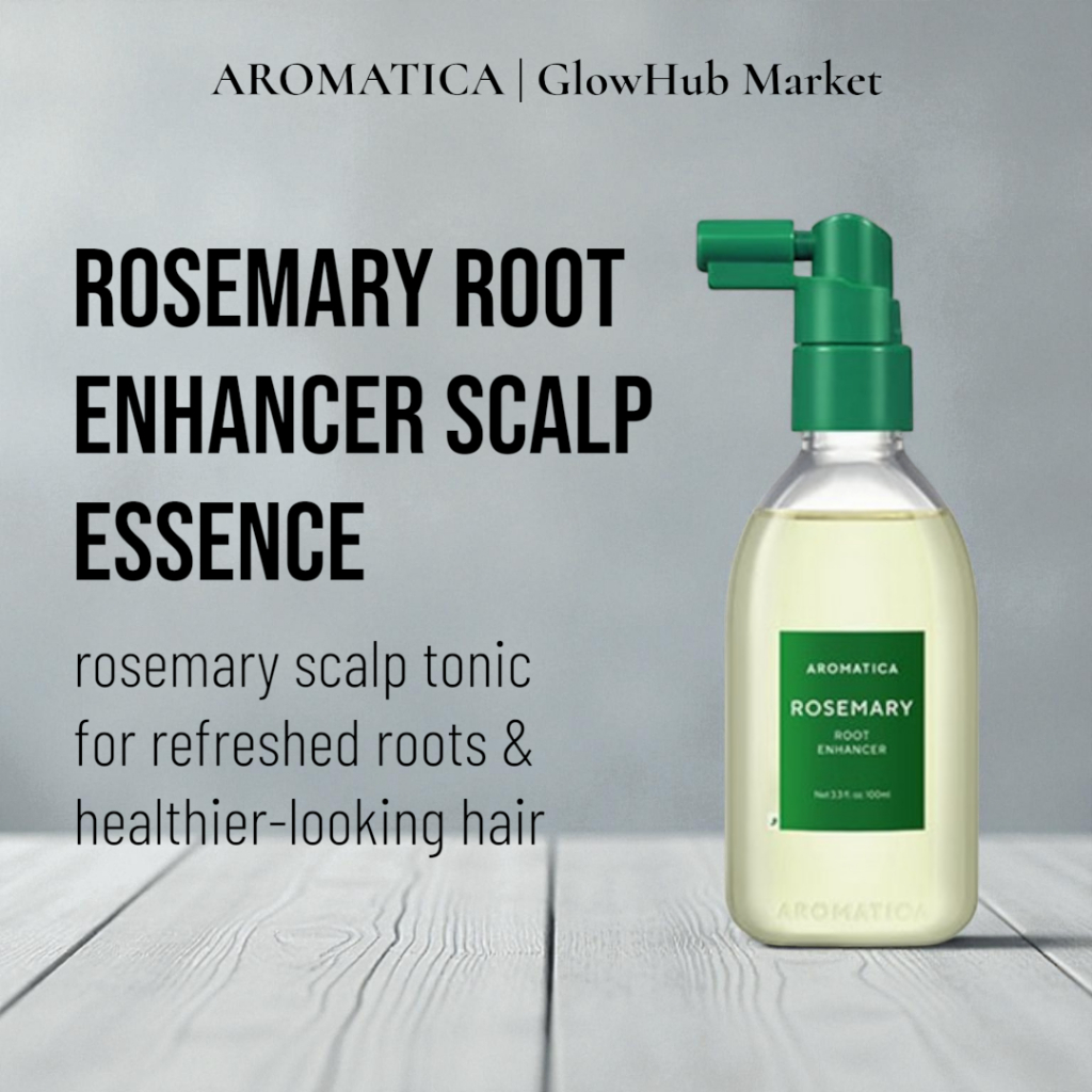 AROMATICA rosemary root enhancer scalp Essence 100ml-toner De Alecrim Para Couro Cabeludo , Intensificador De Raiz De Ca