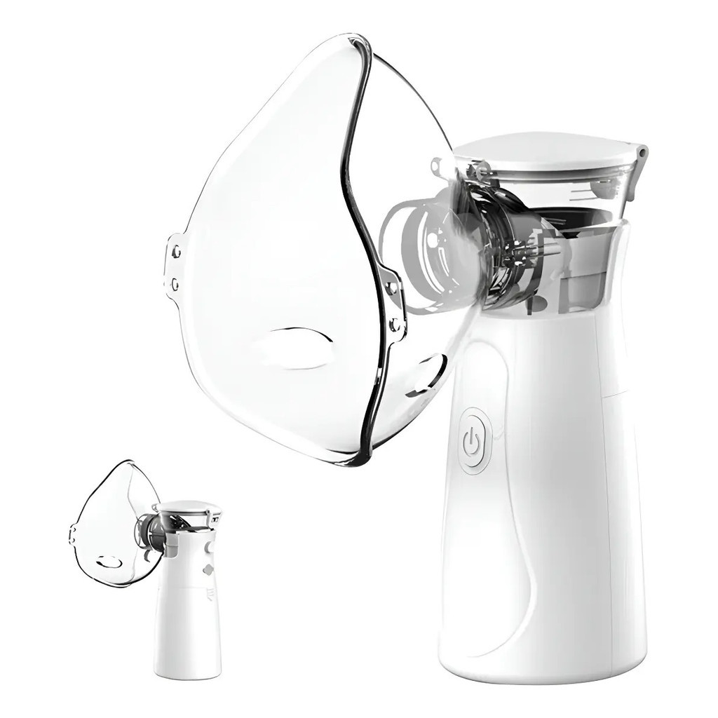 Inalador Nebulizador Ultrassônico Mesh Nebulizer Portátil Sem Fio Silencioso