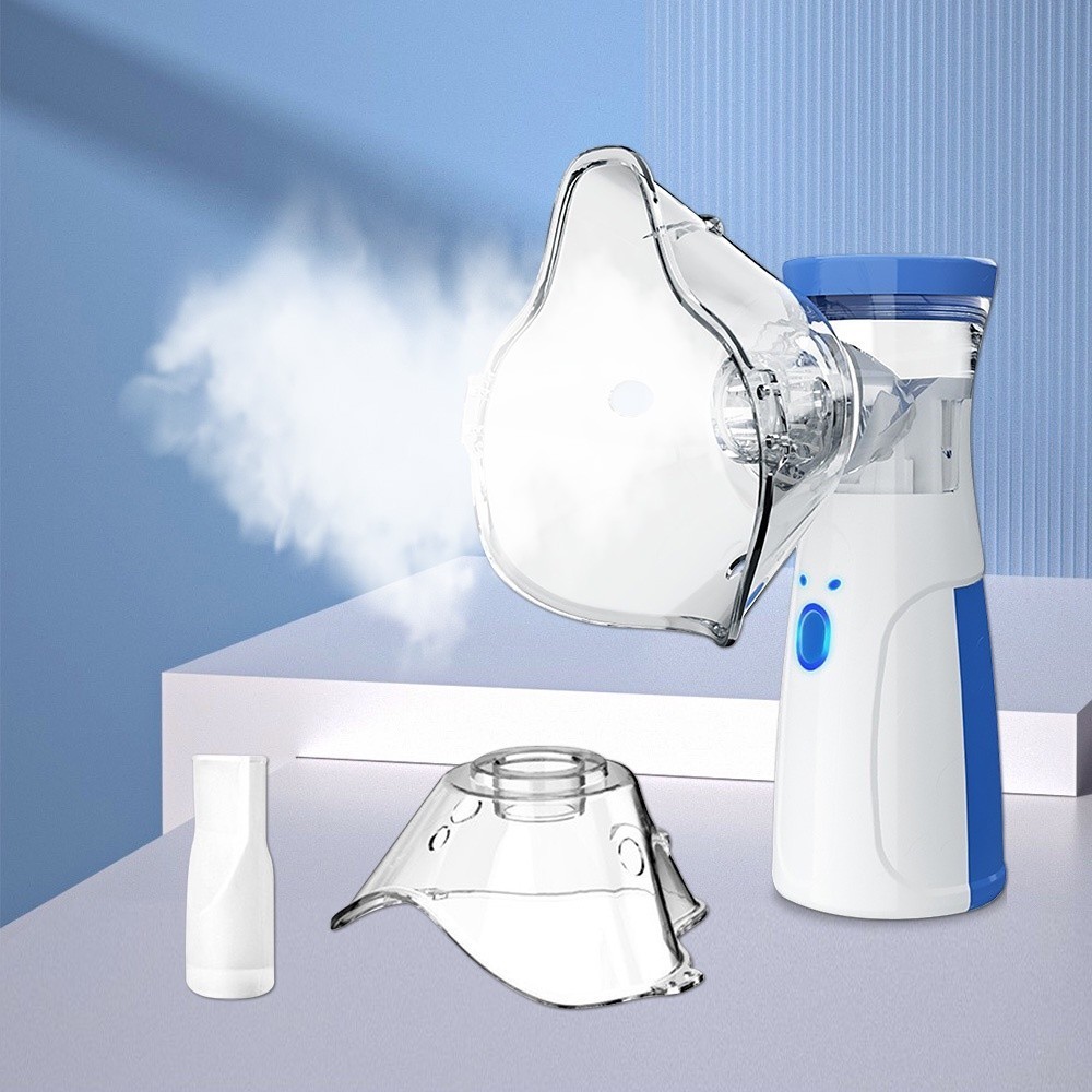 Portable Ultrasonic Nebulizer Inhaler Low Knot Atomizer for Kids and Adults