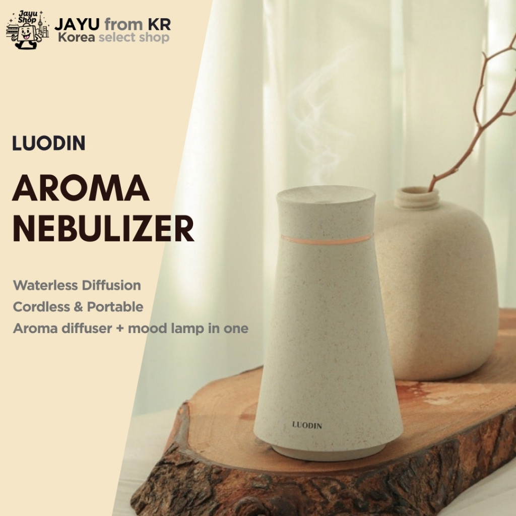 [LUODIN] Aroma NEBULIZER – Difusor De Sem Água E Lâmpada Ambiente (Dispositivo Principal Líquido De Fragrância Doméstica