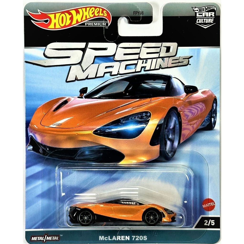 Hot Wheels - McLaren 720S - Speed Machines - Car Culture