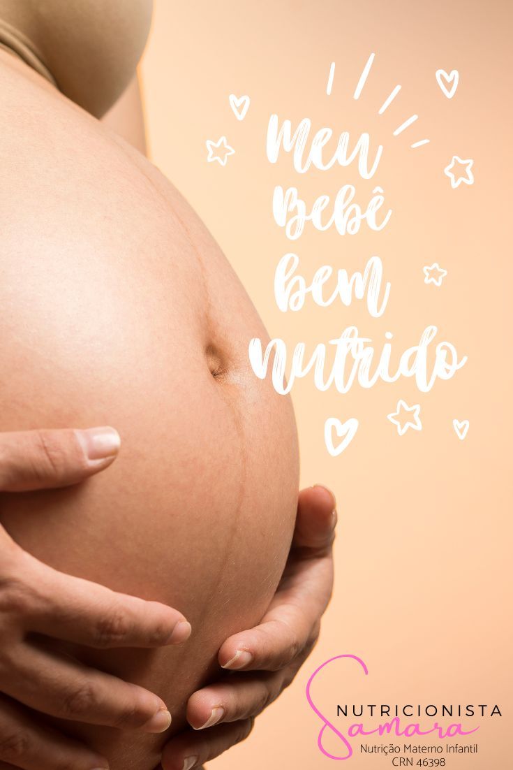 Meu bebê bem nutrido