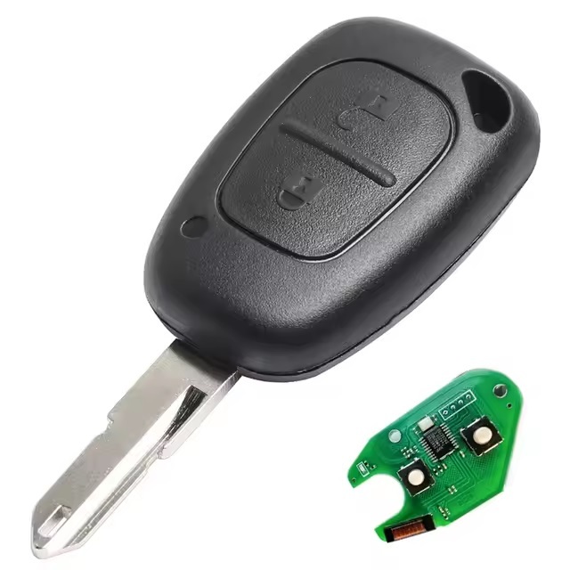 Chave Telecomando Completa Para Renault Clio, Master, Symbol, Kangoo 2003 À 2016 PCF7946 ID46 433MHZ