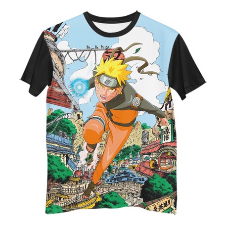 Br Camisa Camiseta Naruto Uzumaki Rasengan Sage Mode G1929