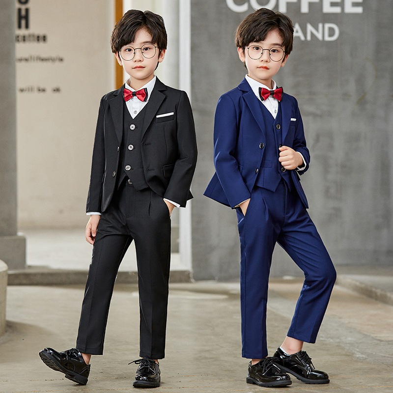 Meninos Formais Terno Para Casamento Crianças Festa Branca Blazers Calças Roupa De Batismo Traje Senhores Adolescente Ba