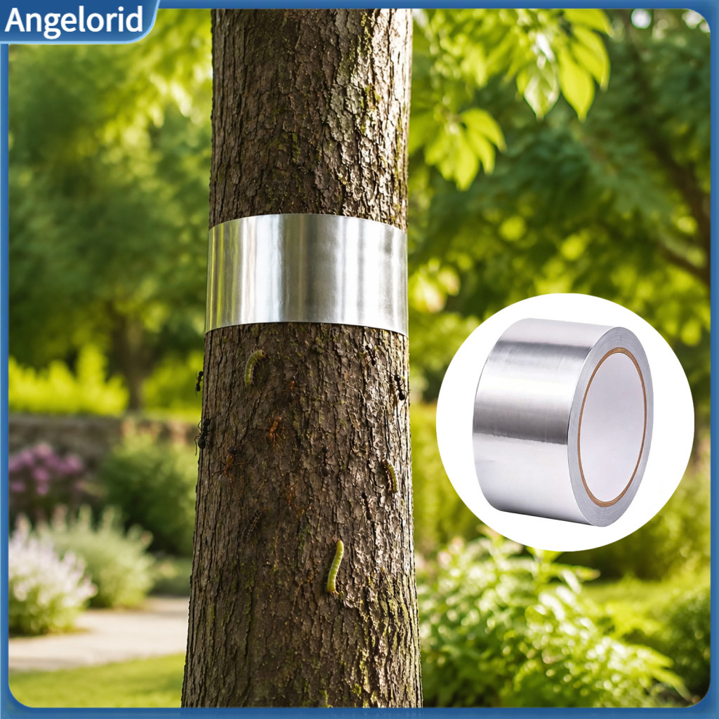 Garden Control Strip Reflective Aluminum Foil Wrap Tree Barrier Tape – Ant Block for Fruit Trees Protects Against Moth