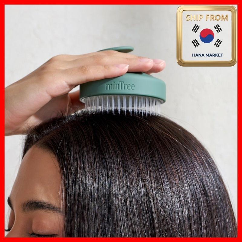 MinTree Scalp Purify Massager 1 Unidade 2 Em 1 Shampoo Escova E Purificador Do Couro Cabeludo Limpeza Profunda Cuidados