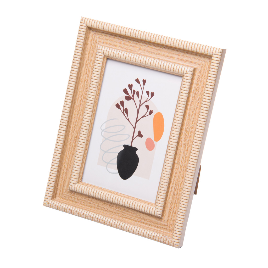 Porta-Retrato Raízes 10x15cm MDF Design Natural e Sofisticado Lyor