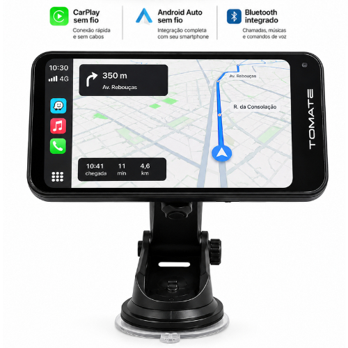 Multimídia Portátil CarPlay 6.25