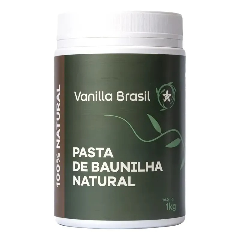 Pasta De Baunilha Natural Concentrada Vanilla Brasil 1kg