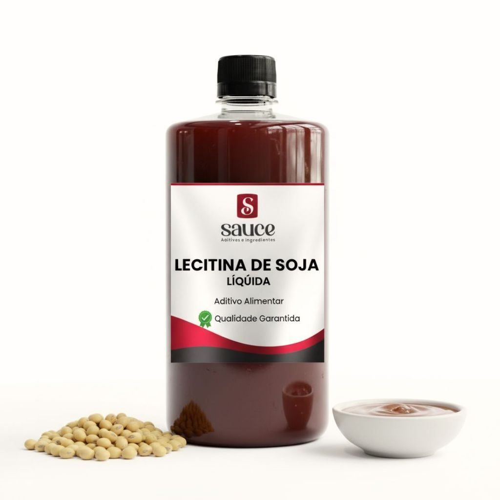 Lecitina de Soja Líquida 2kg Emulsificante Panificação Doces