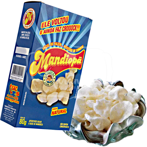 Mandiopã - O Original - Sabor Natural - Super Crocante